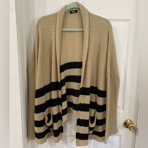 BDG urban outfitters striped knit boxy sweater